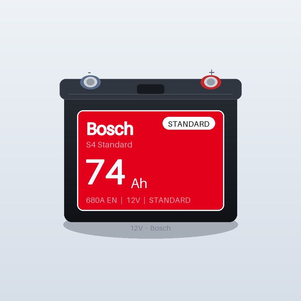 Bosch S4 027 74Ah