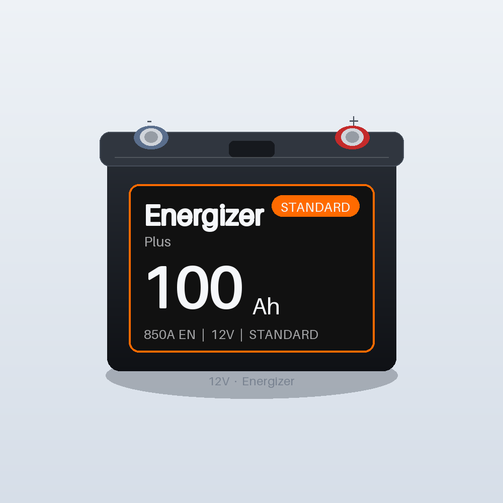 Energizer Plus EP100R 100Ah