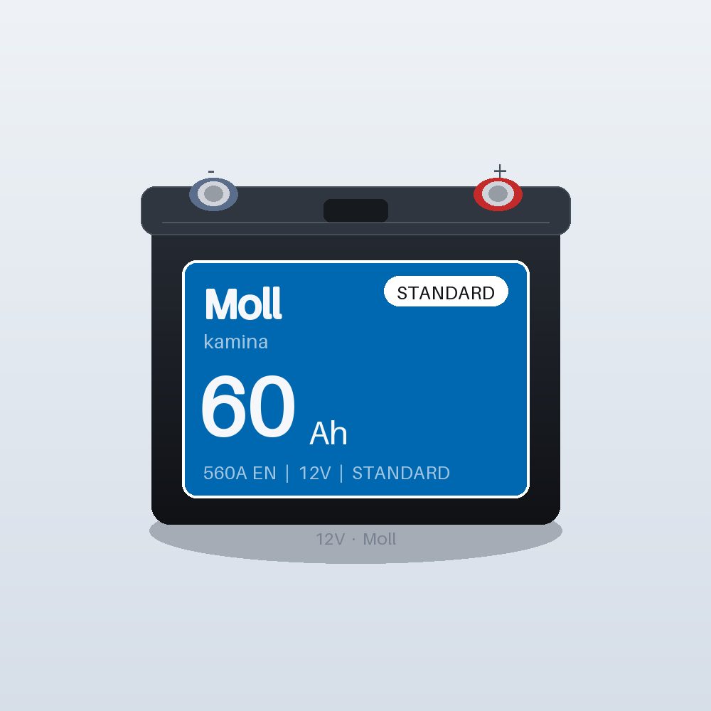 Moll kamina K2 60Ah