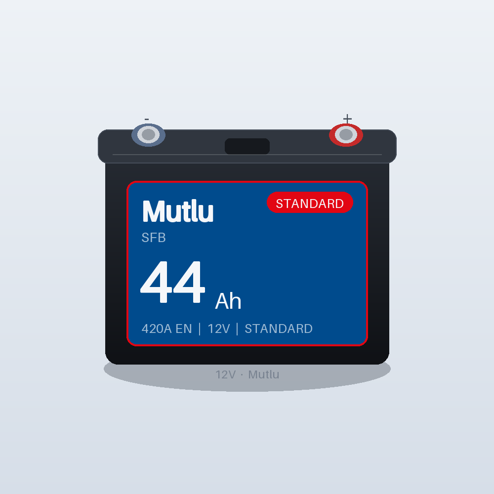 Mutlu SFB 3 44Ah