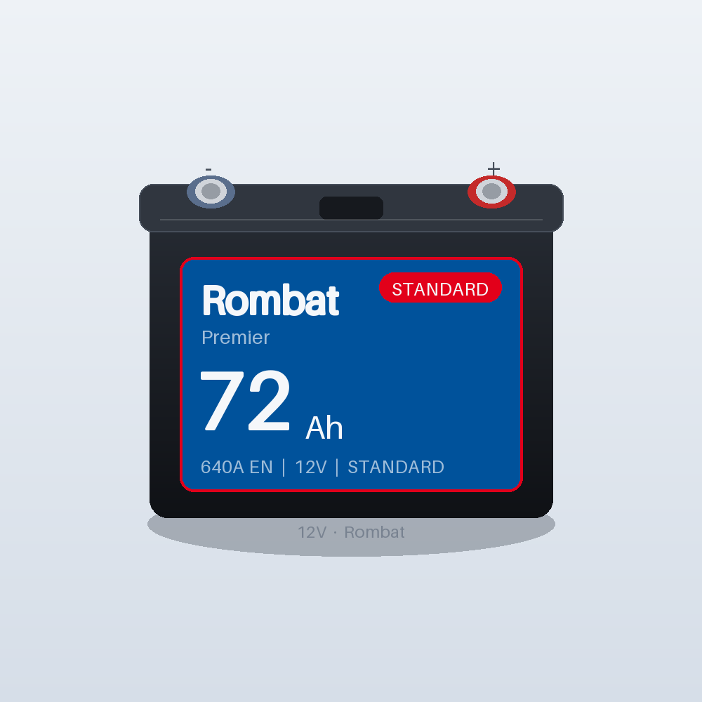 Rombat Premier 72Ah
