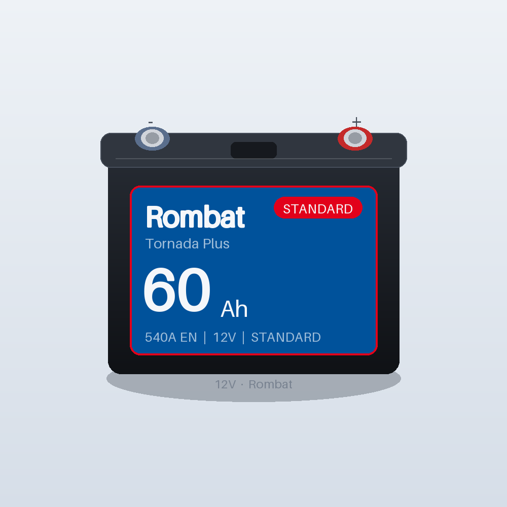 Rombat Tornada Plus 60Ah