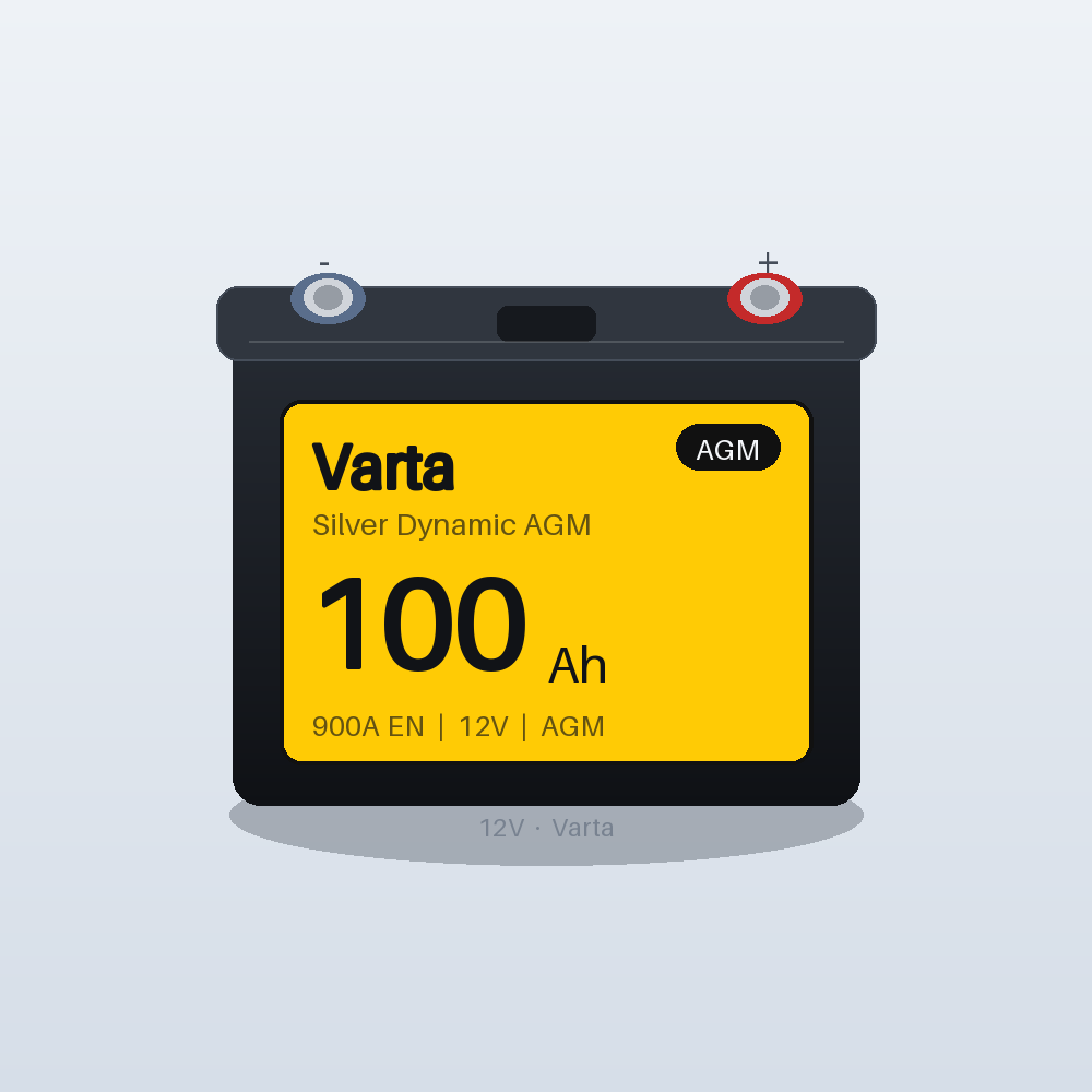 Varta Silver Dynamic AGM H15 105Ah